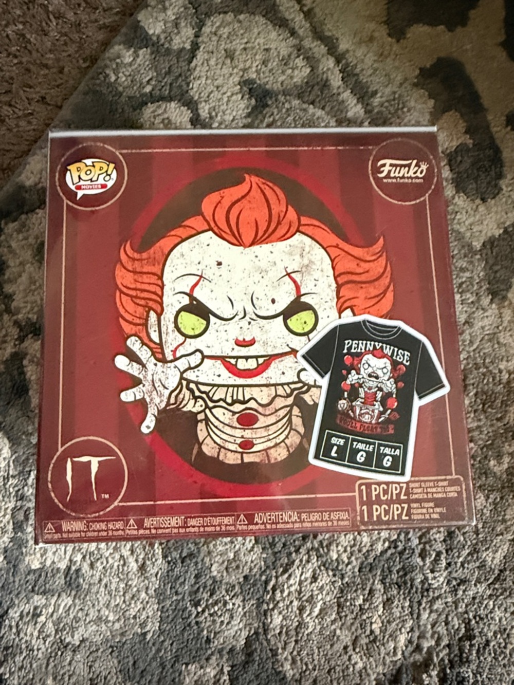 Funko Pop! Pennywise Figure - Red, White & Green